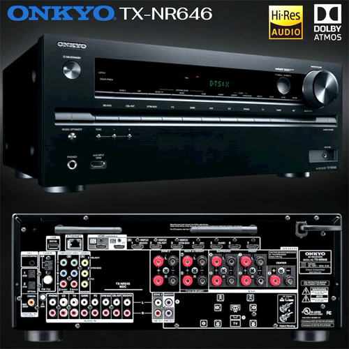 Onkyo nr646 receiver 2 - onkyo, tx-nr646