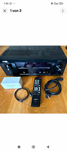 Denon avr x1000 - denon, a/v-receiver